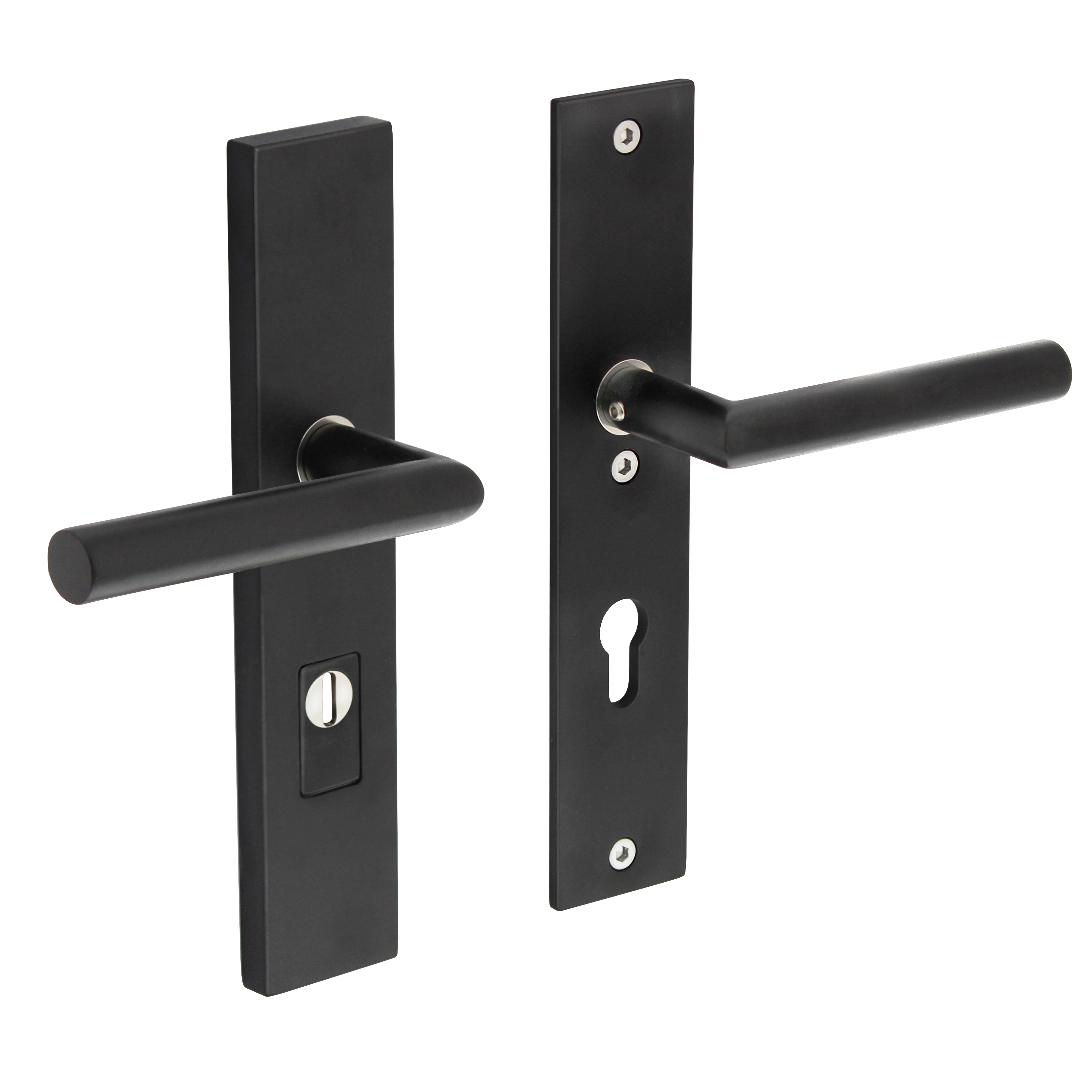 Intersteel Veiligheidsbeslag Kerntrekbeveiliging Profielcilindergat Mat Zwart 72 Mm intersteel kopen in de aanbieding Intersteel Veiligheidsbeslag Kerntrekbeveiliging Profielcilindergat Mat Zwart 72 Mm intersteel kopen in de aanbieding