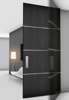 Afbeelding van JNF Taatsdeurscharnier, deurgewicht tot 100kg, kleur zwart, verstelbaar tot 3mm