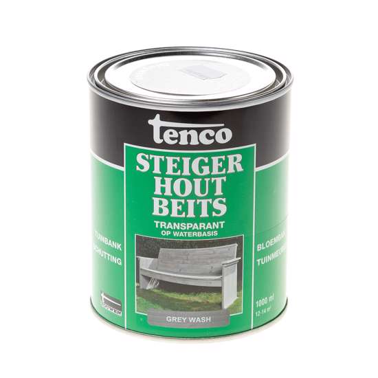 Afbeelding van Tenco Steigerhoutbeits GreyWash 1 liter