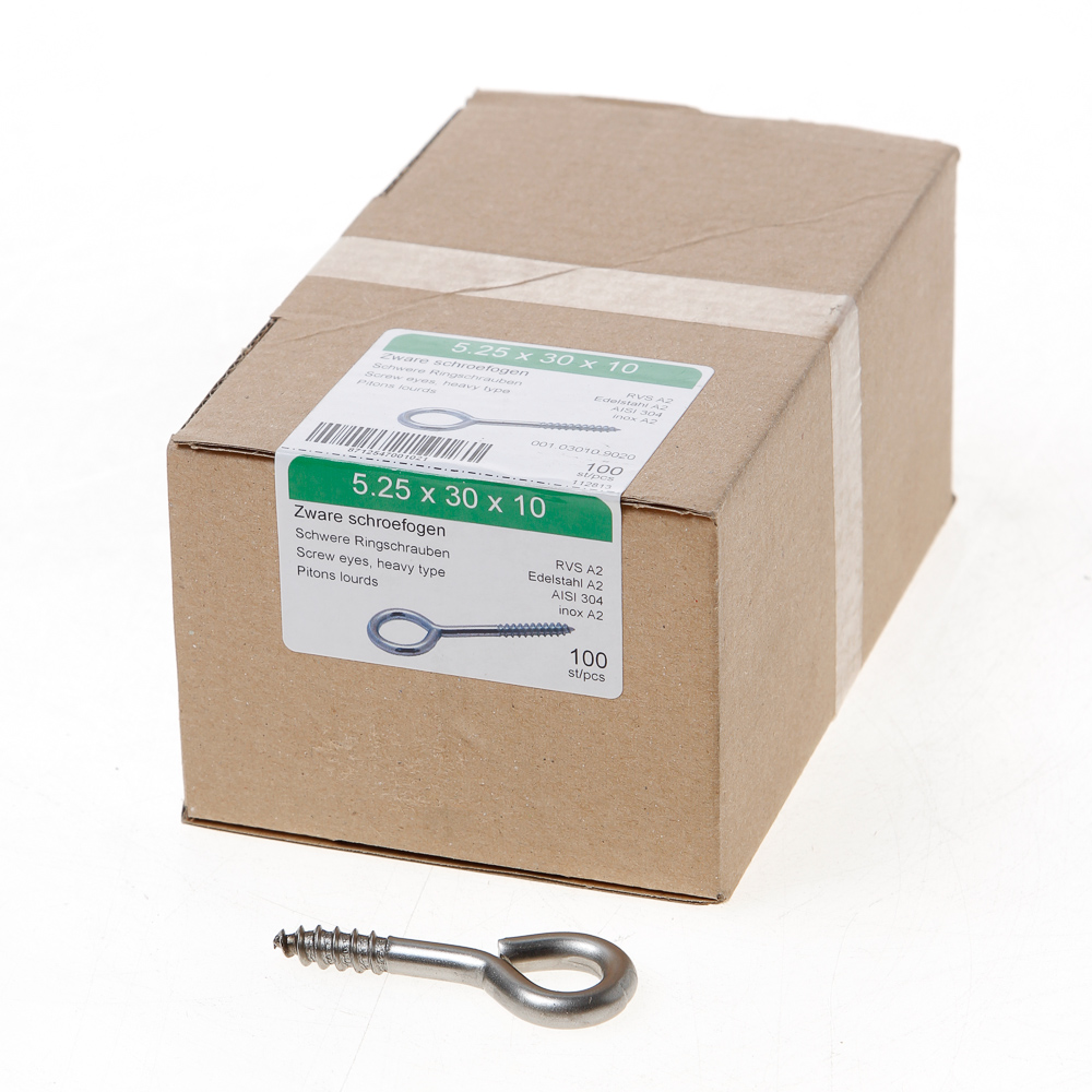 Gebu Schroefoog Rvs A2 Hd 525 30 X 10Mm gebu kopen in de aanbieding