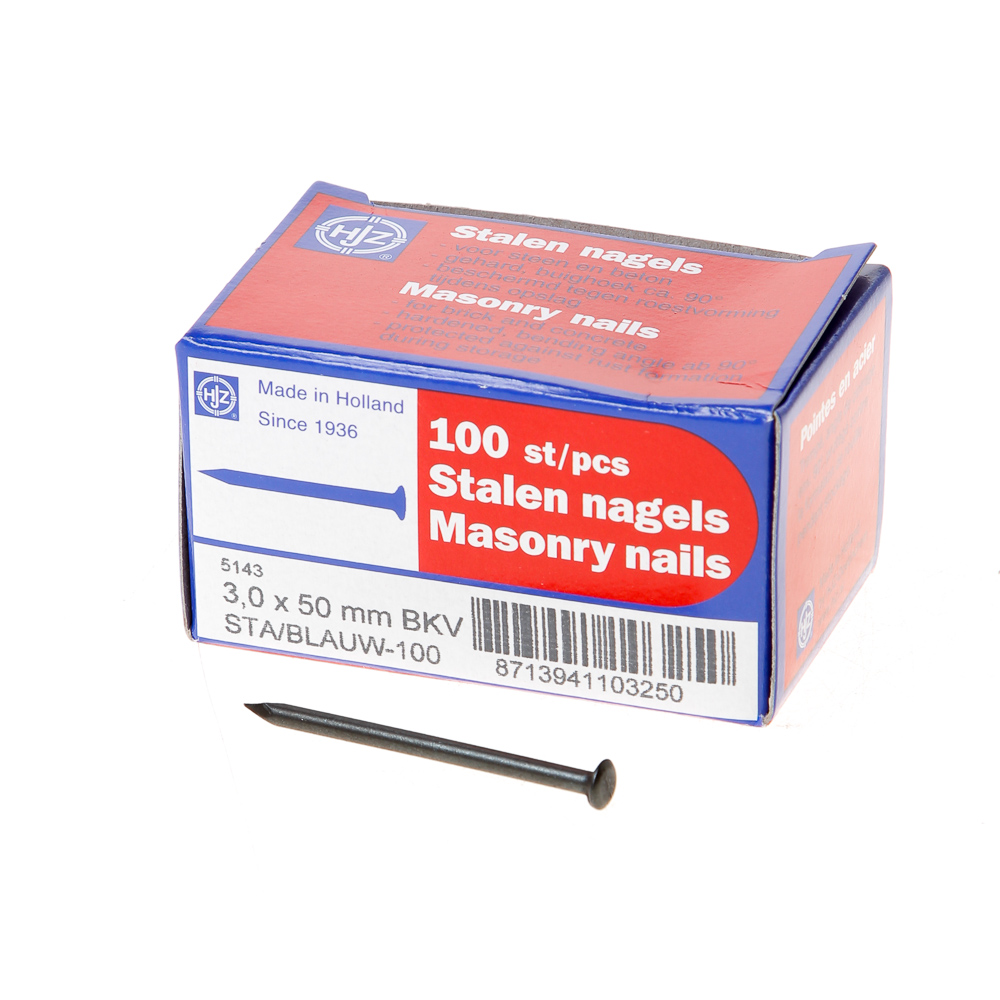 Hjz Stalen Nagel Bombe Kop 50 X 30Mm hjz kopen in de aanbieding Hjz Stalen Nagel Bombe Kop 50 X 30Mm hjz kopen in de aanbieding