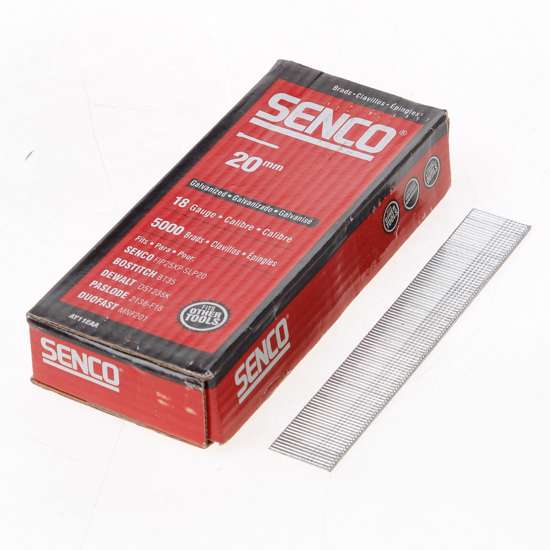 Afbeelding van Senco brads 20mm gegalvaniseerd