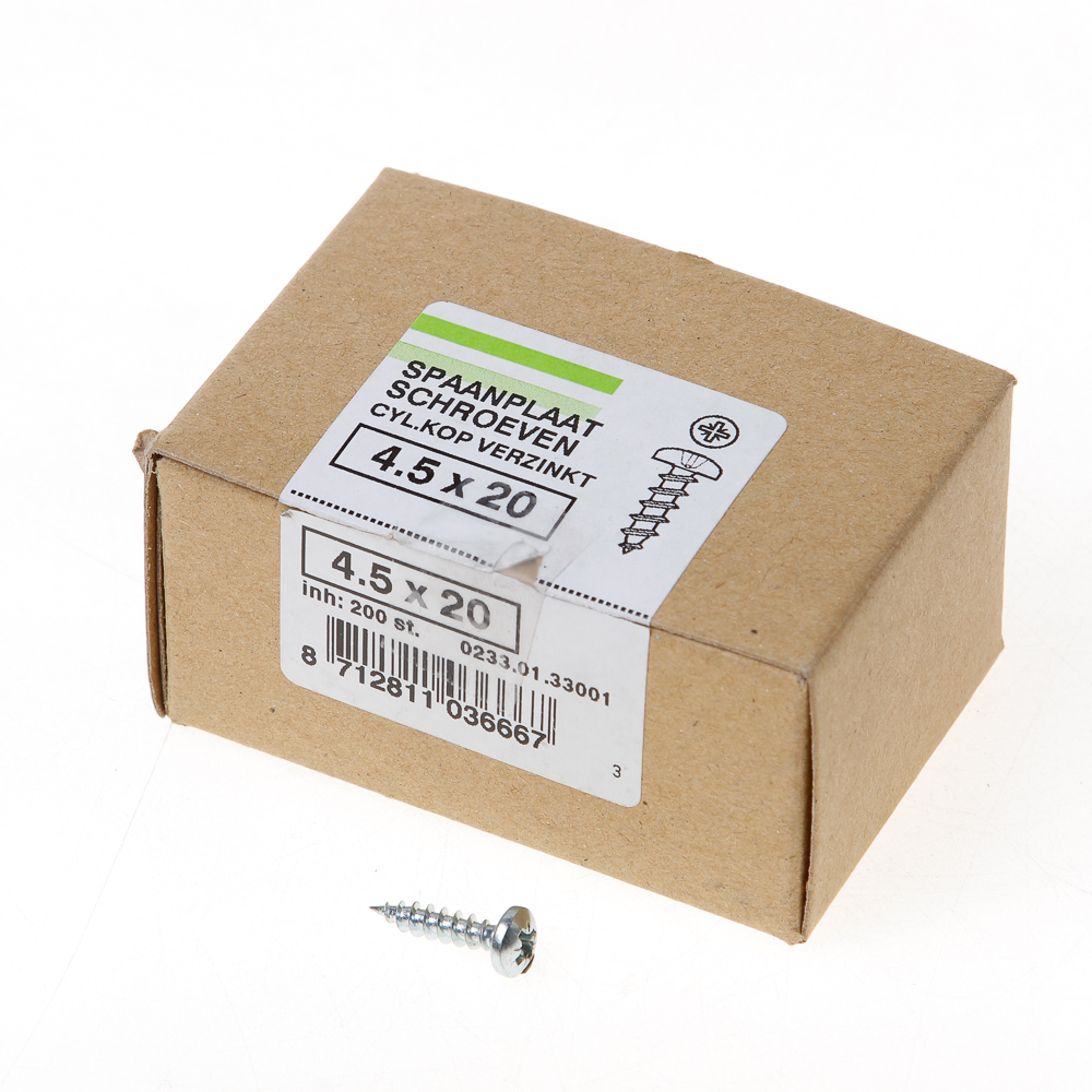 Hoenderdaal Qz Spaanplaatschroef Cilinderkop Verzinkt Pozidriv 45X20Mm Per 200 Stuks hoenderdaal kopen in de aanbieding Hoenderdaal Qz Spaanplaatschroef Cilinderkop Verzinkt Pozidriv 45X20Mm Per 200 Stuks hoenderdaal kopen in de aanbieding