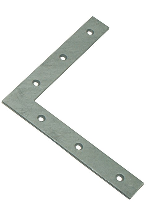 GB Raamhoek recht gegalvaniseerd 150mm 83108