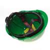 Afbeelding van Bouwhelm Peltor m.dr.knop groen.