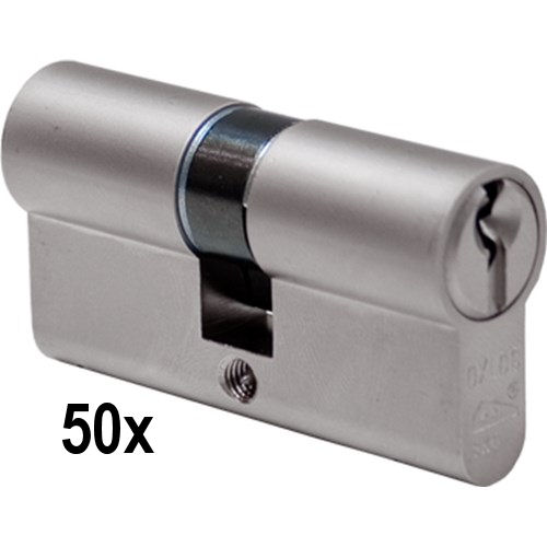 Oxloc Profielcilinder dubbel per 50 gelijksluitend 30t30