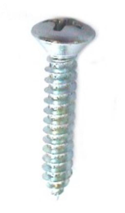 Plaatschroef lenskop phillips verzinkt 2.9 x 13mm