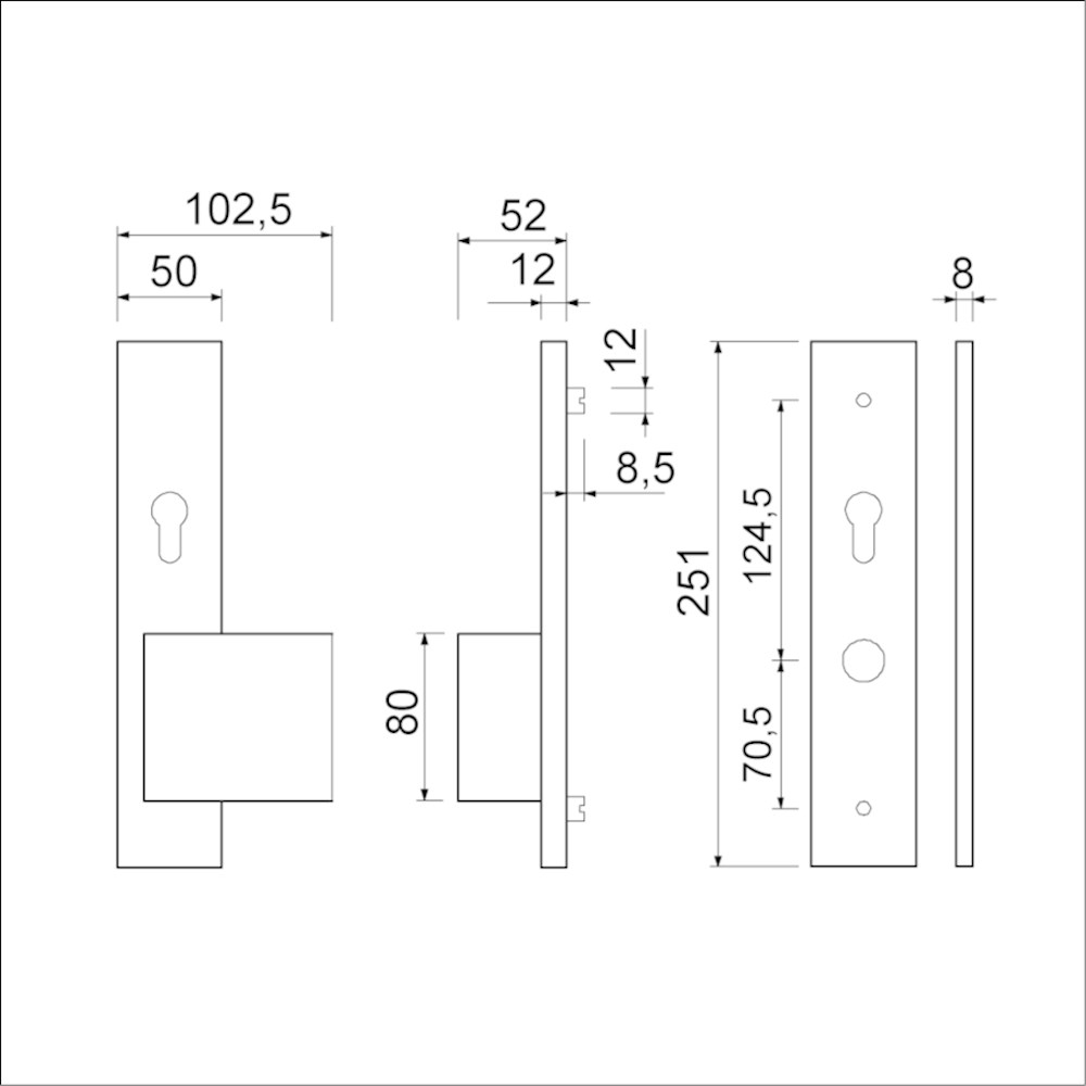 Senioren garn. greep/kruk pc72 dd=40 alu f1