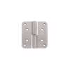 Afbeelding van P+E Kogelstift paumelle SKG3 hout/hout 100mm DIN rechts rvs geborsteld