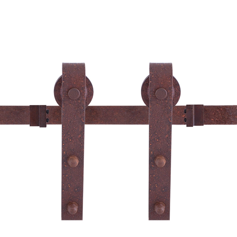 GPF Bouwbeslag schuifdeursysteem Lanka roest 400 cm (2 x 200 cm)