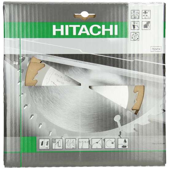 Afbeelding van Hitachi HM cirkelzaagblad 165x20 18 tanden