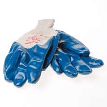 Afbeeldingen van  Handschoen latex nitrile blauw maat XL(10)