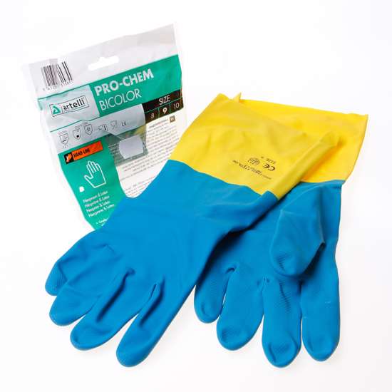 Afbeelding van Handschoen chemisch bestendig gelamineerd maat L(9)