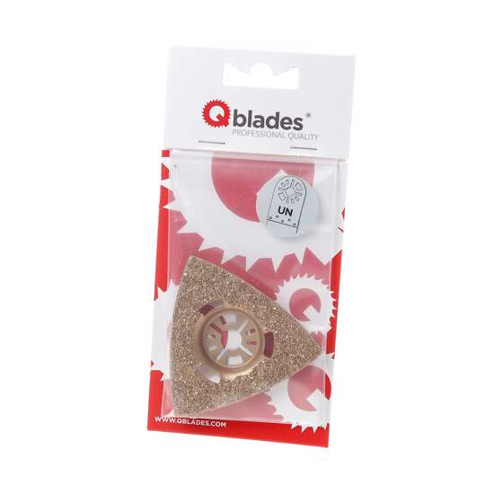 Afbeelding van Qblades Slijpdriehoek HM korrel 30-40 80mm UN40-1ST