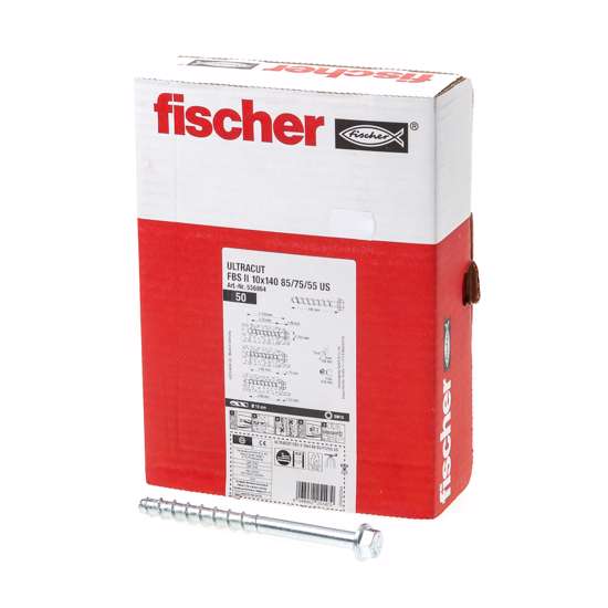 Afbeelding van Fischer betonschroef FBS II 10x140 85/75/55US