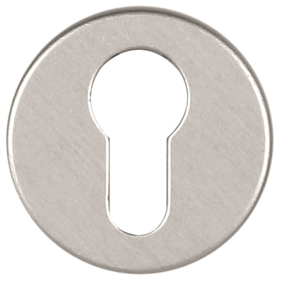 Cilinderrozet Aluminium 50mm rond per paar F0