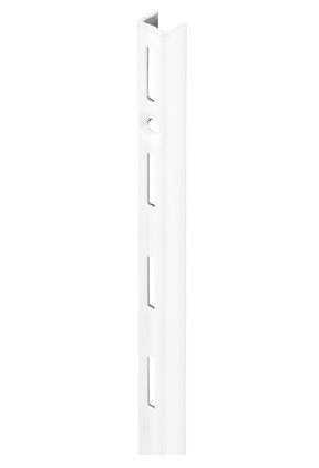 Wandrail Element enkel sys 50 staal wit 200cm 10000-00088