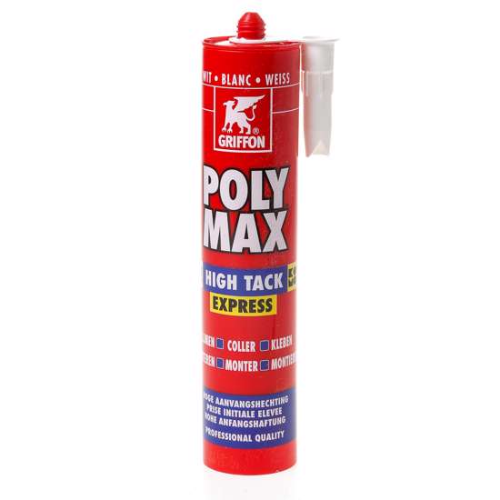 Afbeelding van Poly Max high tack expresse wit 435g