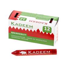Afbeeldingen van Kadeem merkkrijt 13mm rood(12)