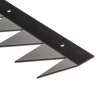 Afbeelding van SecuMax anti-klimstrip, 15 graden, van staal, kleur  zwart, lengte 1000mm, hoogte 83,5mm