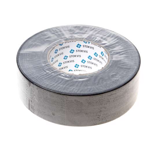 Afbeelding van Ducttape premium zwart 50mm x 50 meter