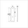 Afbeelding van Ami kortschild 180/41 rh zkg sl 56 zwart