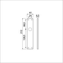 Afbeeldingen van Ami Langschild 212/41 blind f1