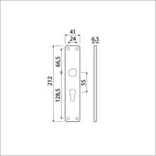 Afbeeldingen van Ami Langschild 212/41 pc55  f1