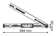 Afbeeldingen van Hoekmeter en waterpas GAM 220 MF