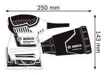 Afbeeldingen van Bosch Handpalmschuurmachine GSS140-1A 06012a2100