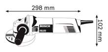 Afbeeldingen van Bosch Haakse slijpmache GWS 1000 125mm 0601828800