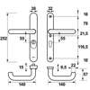 Afbeelding van AXA vh kr/kr smalschild RD F1 6768 pc55 ktb