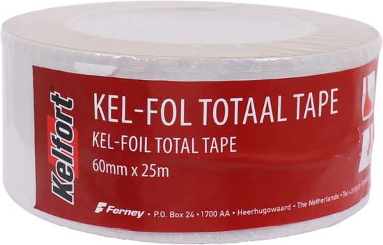 Afbeelding van Kel-fol folietape 60mmx25mtr  
