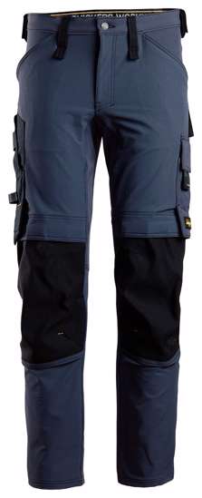 Afbeelding van AllroundWork Werkbroek z/hols 6371 9504 50