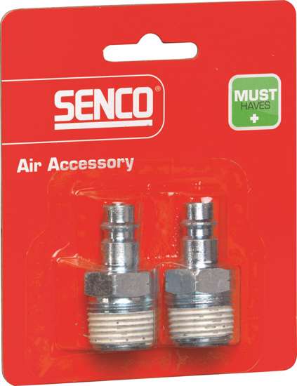 Afbeelding van Senco plug uni/buitendr NPT 1/2" (2st) 400012