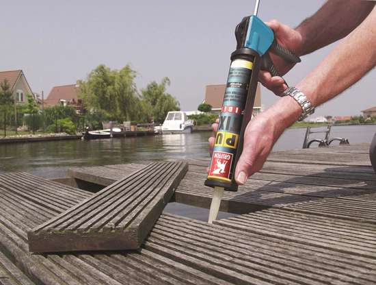 Afbeelding van Bison Pu-Tix fiber geel 340gr.