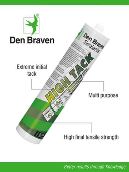 Afbeelding van Zwaluw High Tack 290ml koker  wit-