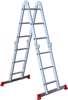 Afbeelding van Vouwladder Kelfort 4x3 + platform