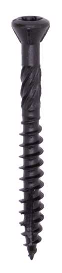 Afbeelding van Woodies potdekselschroef rvs zwart T25 5x80mm