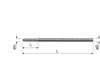 Afbeelding van Stiftfrees cylindrisch 3x65mm s=3mm