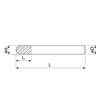 Afbeelding van Stiftfrees cylindrisch 3x65mm s=3mm