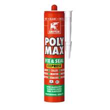 Afbeeldingen van PolyMax lijmkit Fix&seal  expr. 425gr. wit .