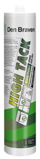 Afbeelding van Zwaluw High-Tack lijmkit zwart 290ml-