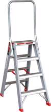 Afbeeldingen van Magazijntrap Rollo m.beugel 2x4