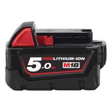 Afbeeldingen van Milwaukee M18 B5 18V Li-Ion accu 5.0Ah