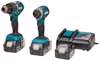 Afbeeldingen van Makita accu combiset +3x5Ah/18v DLX2180TJ1