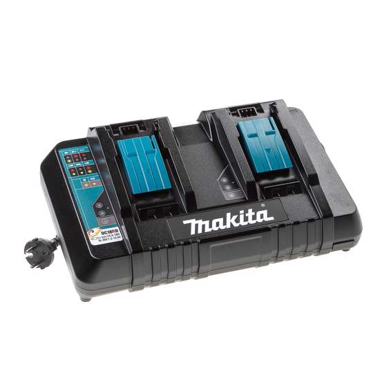 Afbeelding van Makita accu duo-snellader 14,4/18v DC18RD