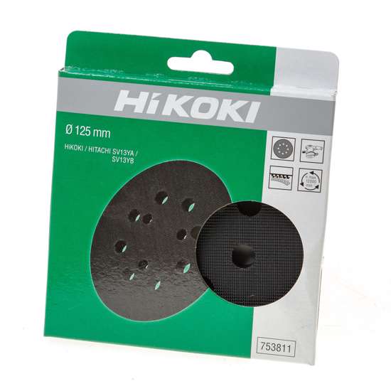 Afbeelding van Hikoki Schuurzool Diameter 125 mm met 8 gaten voor SV13YA/Y