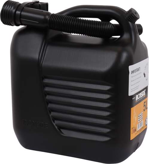 Afbeelding van Jerrycan m.schenktuit zwart 5ltr