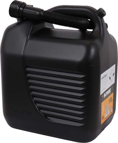 Afbeelding van Jerrycan m.schenktuit zwart 10ltr